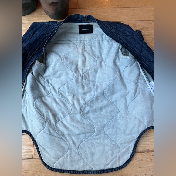Quilted Rachel Comey denim vest. Made in NY, very good condition, size 4. - Picture 7 of 8
